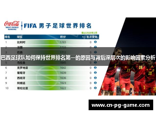 巴西足球队如何保持世界排名第一的原因与背后深层次的影响因素分析